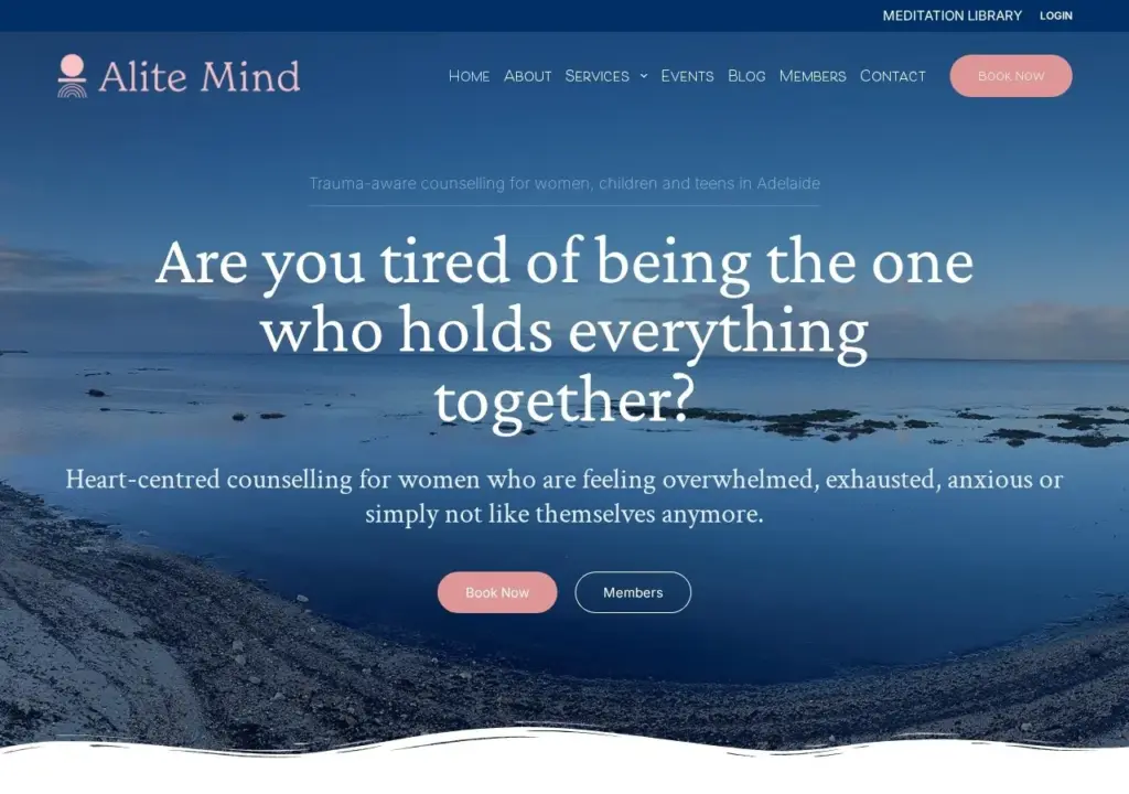 Alite Mind website homepage